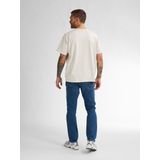 T-shirt - Effen - Katoen - Relaxed Fit - Korte Mouwen - Ronde Hals