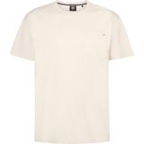 T-shirt - Effen - Katoen - Relaxed Fit - Korte Mouwen - Ronde Hals
