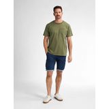 T-shirt - Effen - Katoen - Relaxed Fit - Korte Mouwen - Ronde Hals