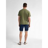 T-shirt - Effen - Katoen - Relaxed Fit - Korte Mouwen - Ronde Hals