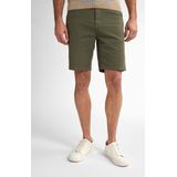 Korte Broeken - Chino Shorts - Zwart - Katoen/Elastaan