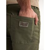 Korte Broeken - Chino Shorts - Zwart - Katoen/Elastaan