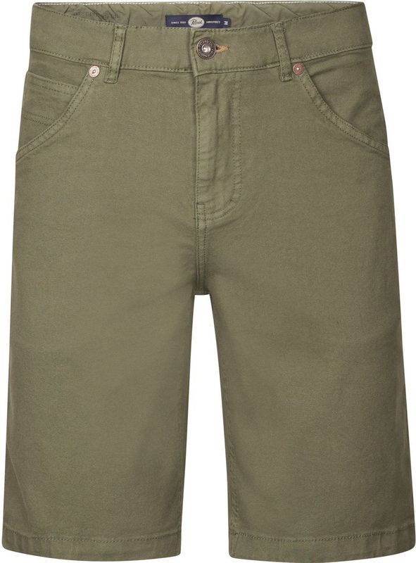 Korte Broeken - Chino Shorts - Zwart - Katoen/Elastaan