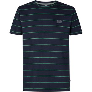 Petrol Industries - Limeview - T-shirt - Zwart - 90% Katoen 10% Polyester