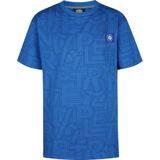 Petrol Industries - All-over Print T-shirt - Blauw