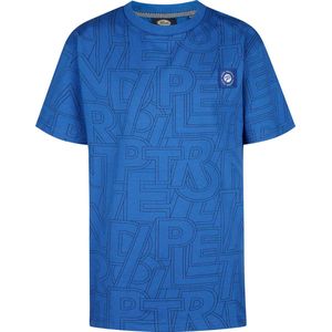 Petrol Industries - All-over Print T-shirt - Blauw