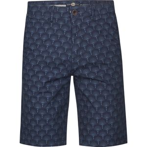 Chino Korte Broek - Allover Print - Knoopsluiting - 98% Katoen, 2% Elastaan