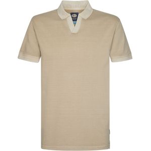 Petrol Industries - Coveview - Gestreepte Polo - Bruin