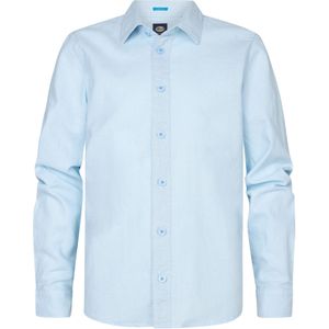 Petrol Industries - Effen Overhemd - Blauw - Jongens