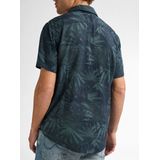 Petrol Industries - All-over Print Overhemd - Groen