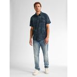 Petrol Industries - All-over Print Overhemd - Groen