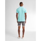 Petrol - Piqué Polo Cayside - Aqua - Katoen - Regular-fit - Effen