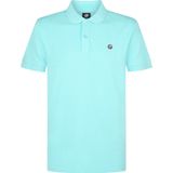 Petrol - Piqué Polo Cayside - Aqua - Katoen - Regular-fit - Effen