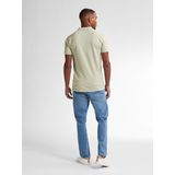 Petrol Industries - Korte Mouw Polo Shirt - Groen - Katoen