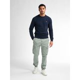 Petrol Industries Heren Sweater - Regular Fit Trui - Ronde Hals - Herentrui - Truien - Herenkleding - Blauw - Maat S