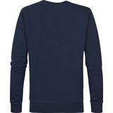 Petrol Industries Heren Sweater - Regular Fit Trui - Ronde Hals - Herentrui - Truien - Herenkleding - Blauw - Maat S