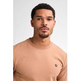 Sweater - Effen - Petrol - Comfortabele Pasvorm