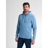 Petrol Industries - Heren Hoodie - Trui - Blauw - Katoenmix - Met Capuchon