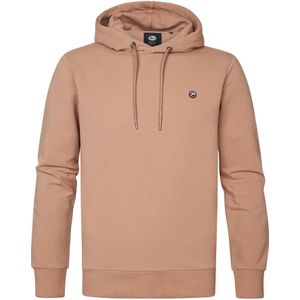 Petrol Industries - Comfortabele Hoodie Driftwood - Bruin - S - Hoodies