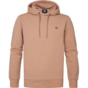 Petrol Industries - Comfortabele Hoodie Driftwood - Bruin - S - Hoodies