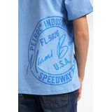 Petrol Industries - T-shirt - Blauw - 100% Katoen