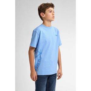 Petrol Industries - T-shirt - Blauw - 100% Katoen