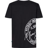 Petrol Industries - Angler - Chino Short - Zwart - 97% Katoen, 3% Elastaan