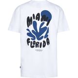 Petrol Industries - Backprint T-shirt Barracudaway - Wit - T-shirts met Korte Mouwen