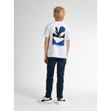 Petrol Industries - Backprint T-shirt Nautical - Wit - Katoen