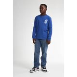 Petrol Industries - Backprint T-shirt Tropicalia - Blauw - 100% Katoen