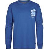 Petrol Industries - Backprint T-shirt Tropicalia - Blauw - 100% Katoen