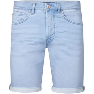 Petrol Industries - Denim Short - Slim Fit - Blauw - Stretch - Herenkleding