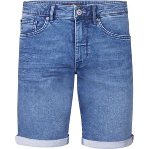 Petrol Denim Short Jackson Blau  - Größe M