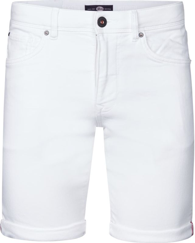 Petrol - Myrtle Beach - T-shirt - Wit - Katoen en Stretch