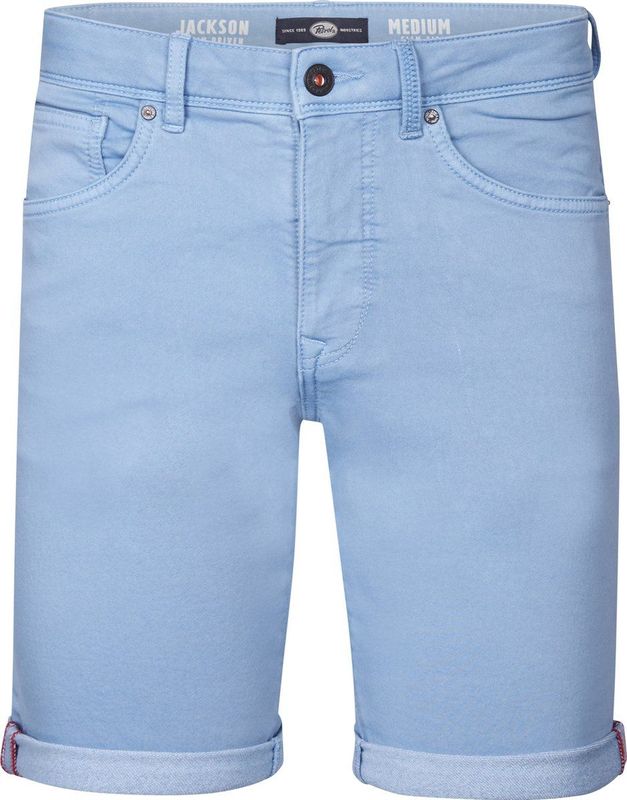 Petrol Industries - Denim Short - Slim Fit - Blauw - Stretch