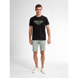 Petrol Industries - Denim Short - Blauw - Slim Fit - Korte Broek - Elastische Tailleband