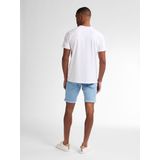 Petrol Industries - Jackson Gekleurde Denim Short Coconut - Blauw - S - Korte spijkerbroeken