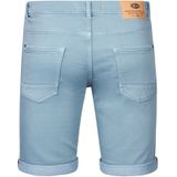 Petrol Industries - Slim Fit - Denim Short - Blauw - Stretch - Korte Broek