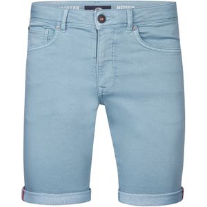 Petrol Industries - Slim Fit - Denim Short - Blauw - Stretch - Korte Broek