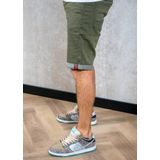 Petrol Industries - Jackson - Gekleurde Denim Short - Groen