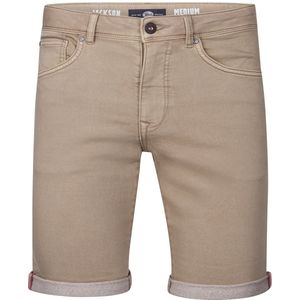 Petrol Industries - Denim Short - Slim Fit - Korte Broek - Bruin - Stretch