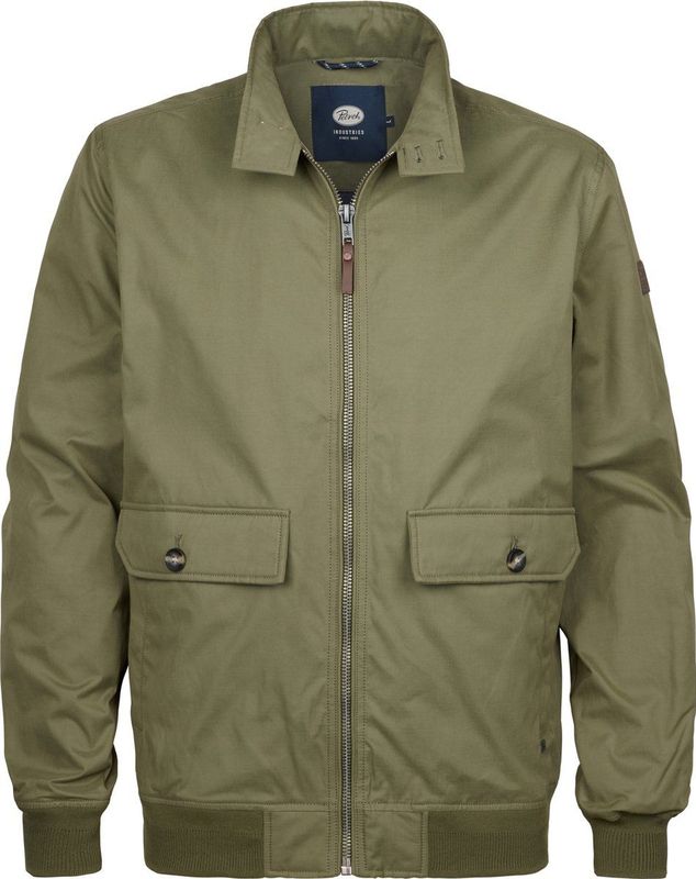 Petrol Industries - Jackson - Gekleurde Denim Short - Groen