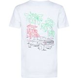 Petrol Industries - Backprint T-shirt - Wit - Jongens