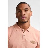 Petrol Industries - Klassieke Polo Sunset - Roze - Poloshirt - Korte Mouwen - Knoopsluiting - 60% Katoen en 40% Polyester