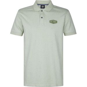 Petrol Industries - Heren Klassieke Polo Sunset - Groen - Katoen en Polyester