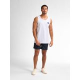 Petrol - Zwemshort - Blauw - Elastische Taille - Dierenprint