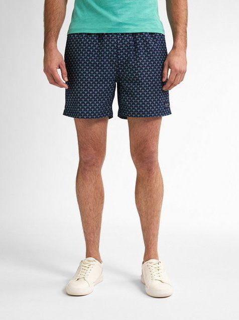 Petrol Industries - All-over Print Zwembroek Seaspruce - Grijs - S - Zwembroeken