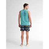 Zwembroek - All-Over Print - Petrol Logo - 100% Gerecycled Polyester