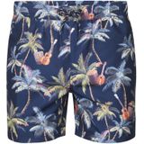 Zwembroek - All-Over Print - Petrol Logo - 100% Gerecycled Polyester