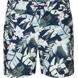 Petrol Industries - All-over Print Zwembroek Covecrest - Groen - 100% Gerecycled Polyester